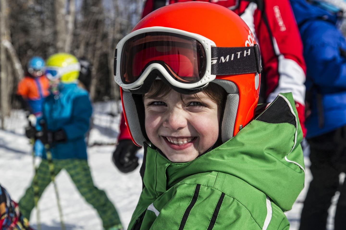 Child at Lutsen Mountains